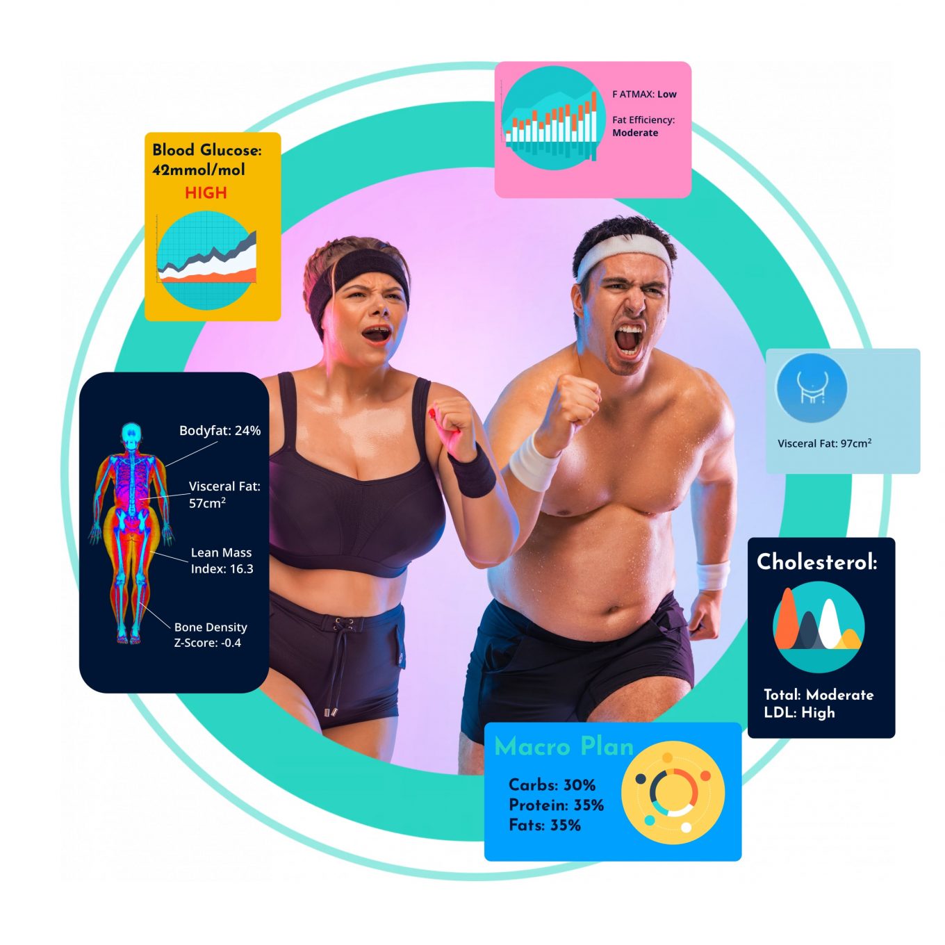 get lean bundle header3 The photo shows a white man having a body composition scan in a DEXA scanner. He is lying flat on his back on a raised table as the arm of the scanner passes over his body. There is a logo on the wall behind him that reads My Vital Metrics.