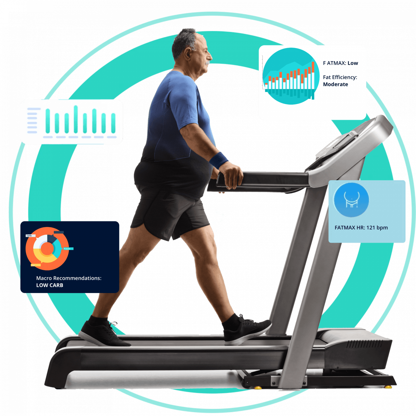 fatmax header The photo shows a white man having a body composition scan in a DEXA scanner. He is lying flat on his back on a raised table as the arm of the scanner passes over his body. There is a logo on the wall behind him that reads My Vital Metrics.